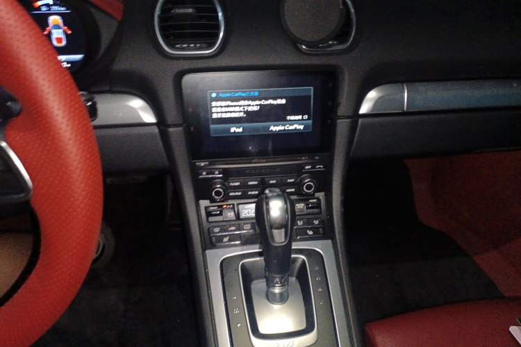 Used Porsche 718 2016 Cayman 2.0T Audio And AC Panel