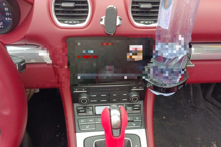 Used Porsche 718 2016 Boxster 2.0T Audio And AC Panel