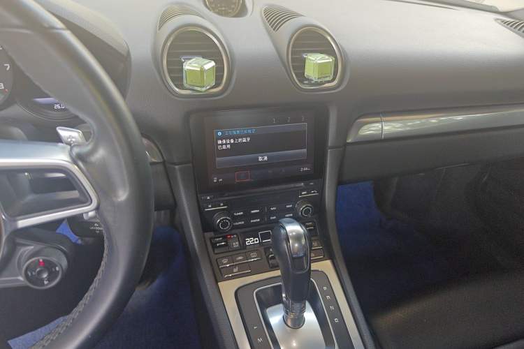 Used Porsche 718 2016 Boxster 2.0T Audio And AC Panel