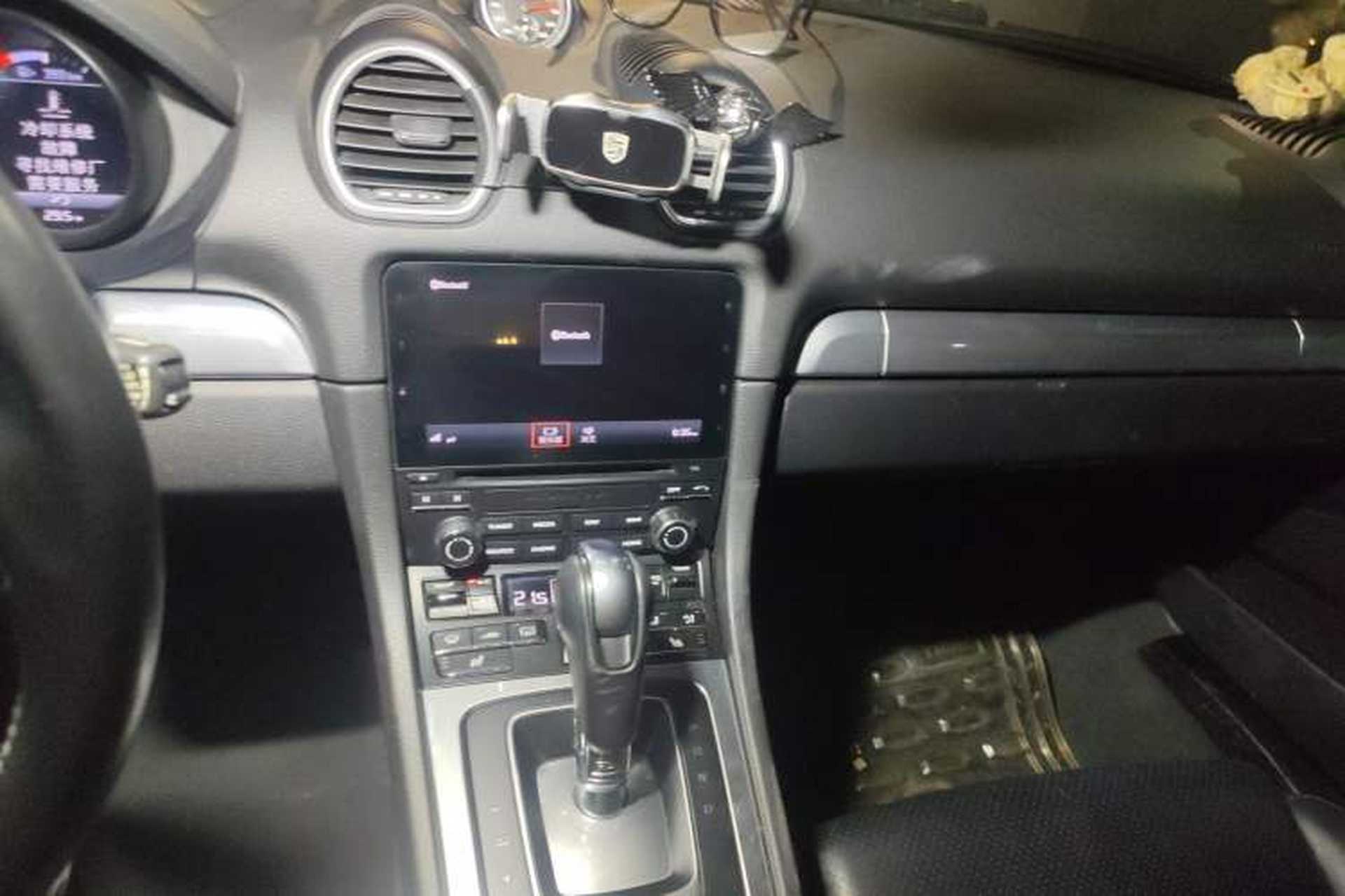 Used Porsche 718 2016 Cayman 2.0T Audio And AC Panel