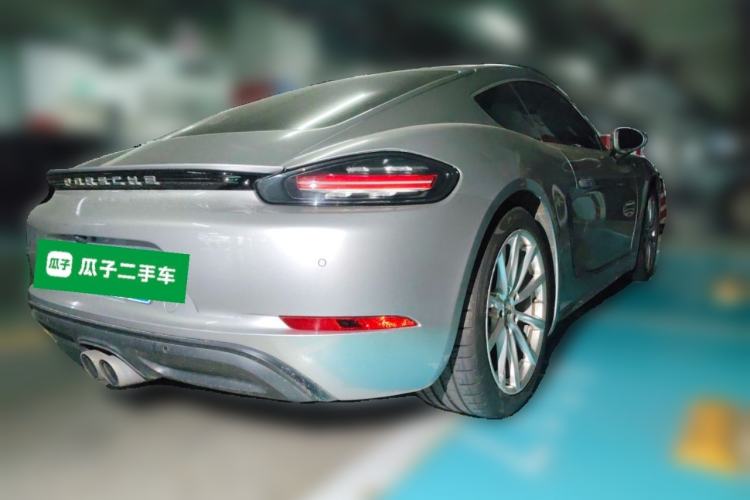 Used Porsche 718 2016 Cayman 2.0T Rear Right 45 Deg
