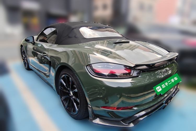 Used Porsche 718 2016 Boxster S 2.5T Rear Left 45 Deg