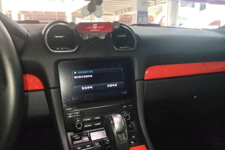 Used Porsche 718 2016 Cayman 2.0T Audio And AC Panel