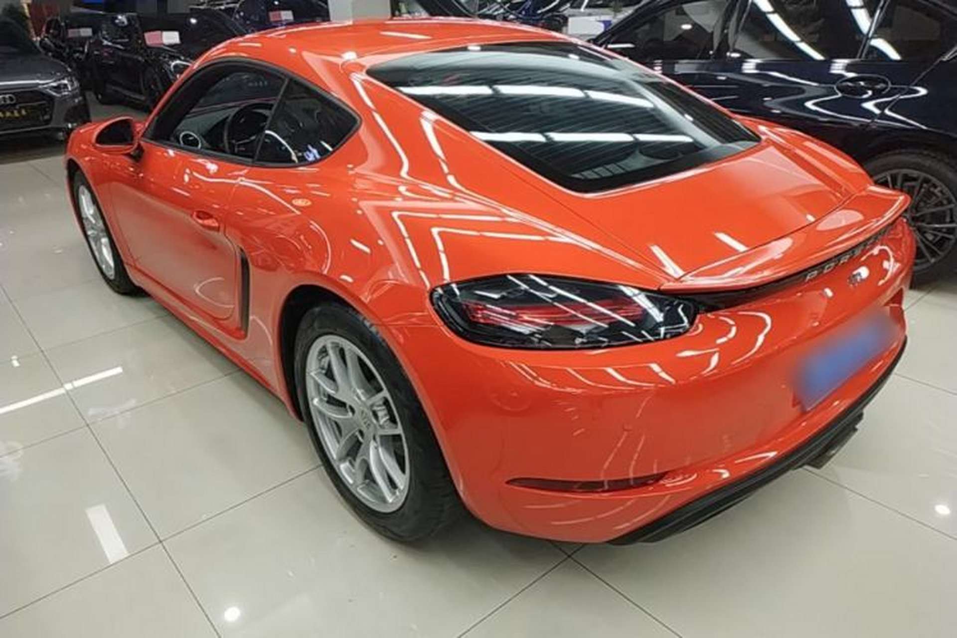 Used Porsche 718 2016 Cayman 2.0T Rear Left 45 Deg