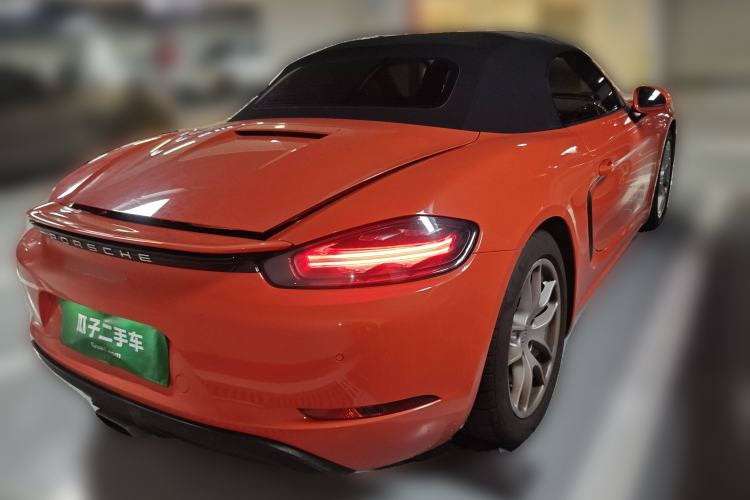 Used Porsche 718 2016 Boxster 2.0T Rear Right 45 Deg