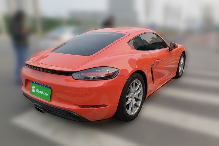 Used Porsche 718 2016 Cayman 2.0T Rear Right 45 Deg