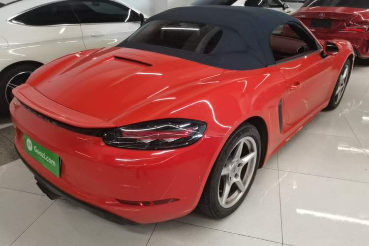 Used Porsche 718 2016 Boxster 2.0T Rear Right 45 Deg