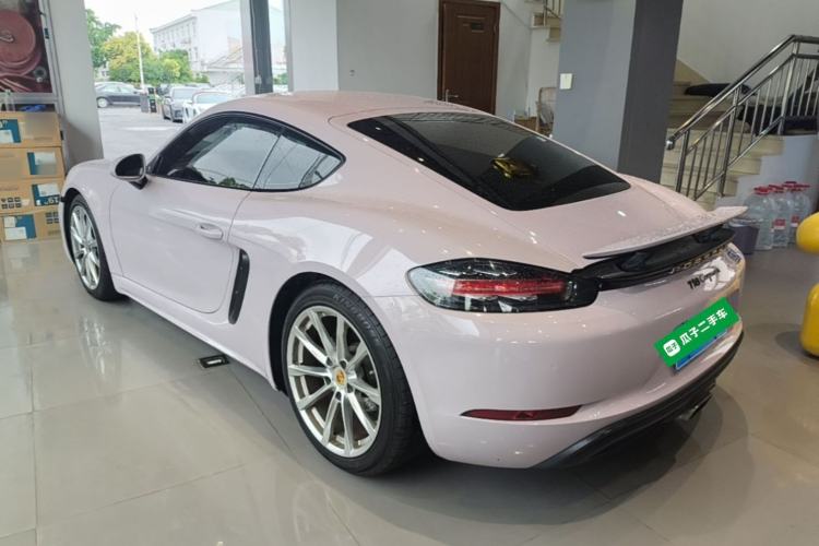 Used Porsche 718 2016 Cayman 2.0T Rear Left 45 Deg