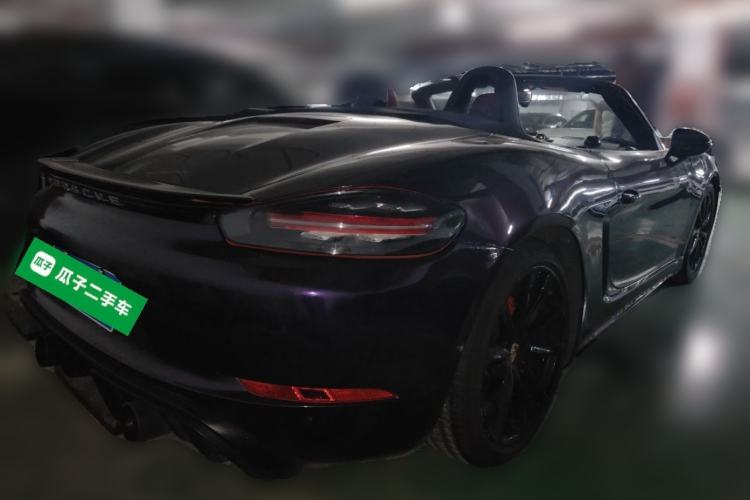 Used Porsche 718 2016 Boxster 2.0T Rear Right 45 Deg