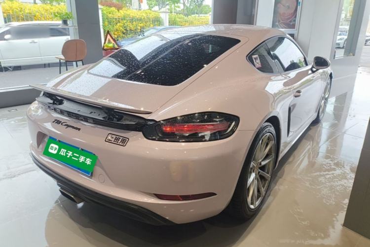 Used Porsche 718 2016 Cayman 2.0T Rear Right 45 Deg