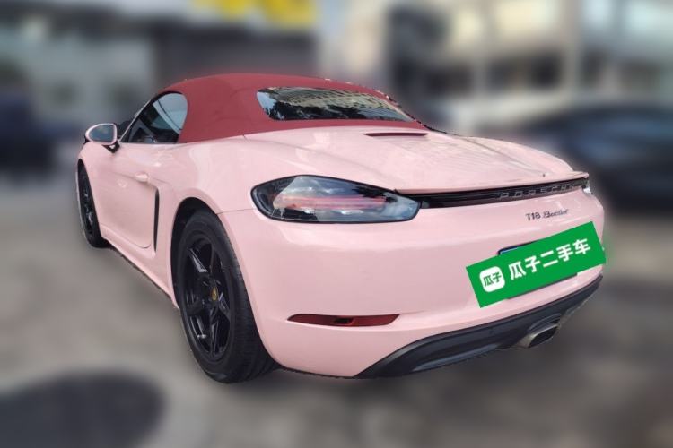 Used Porsche 718 2016 Boxster 2.0T Rear Left 45 Deg