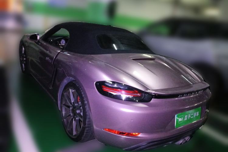 Used Porsche 718 2016 Boxster S 2.5T Rear Left 45 Deg