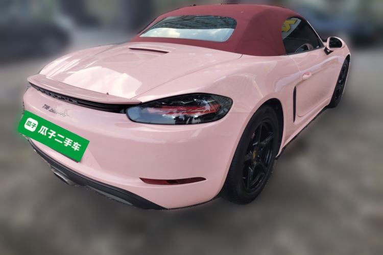 Used Porsche 718 2016 Boxster 2.0T Rear Right 45 Deg