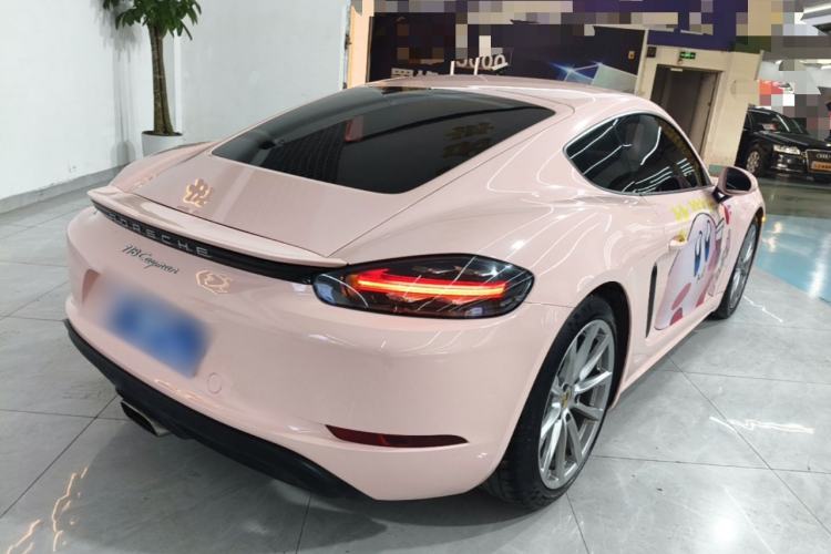 Used Porsche 718 2016 Cayman 2.0T Rear Right 45 Deg