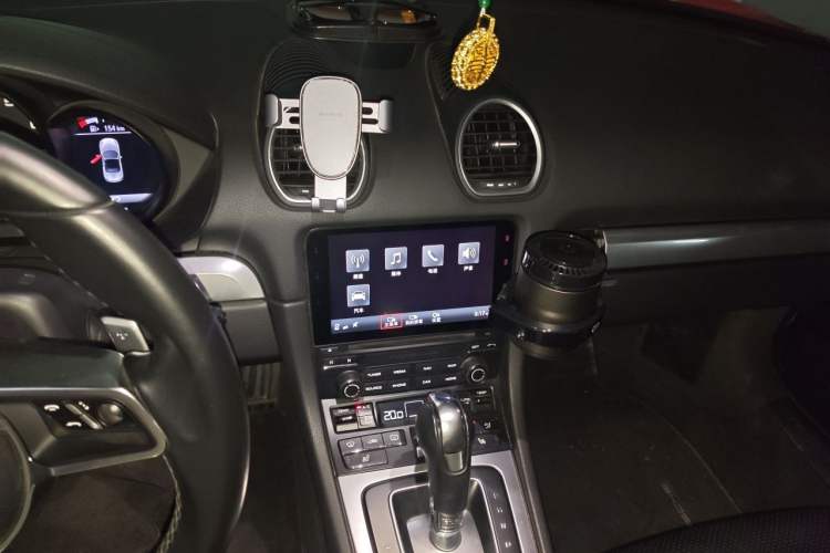 Used Porsche 718 2016 Boxster 2.0T Audio And AC Panel