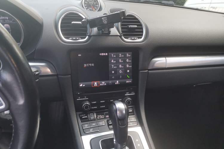 Used Porsche 718 2016 Boxster 2.0T Audio And AC Panel