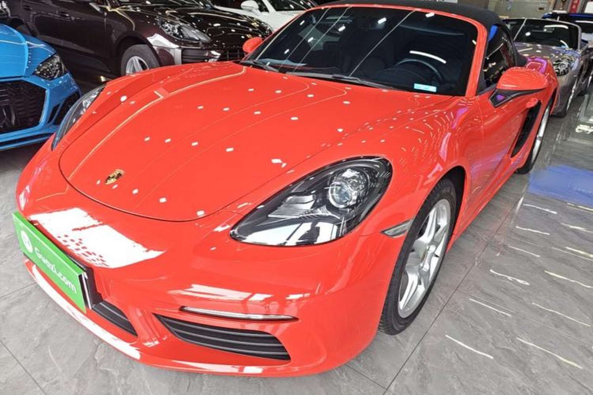 Used Porsche 718 2016 Boxster 2.0T Front Left 45 Deg