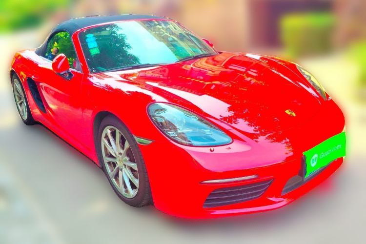 Used Porsche 718 2016 Boxster 2.0T Front Right 45 Deg