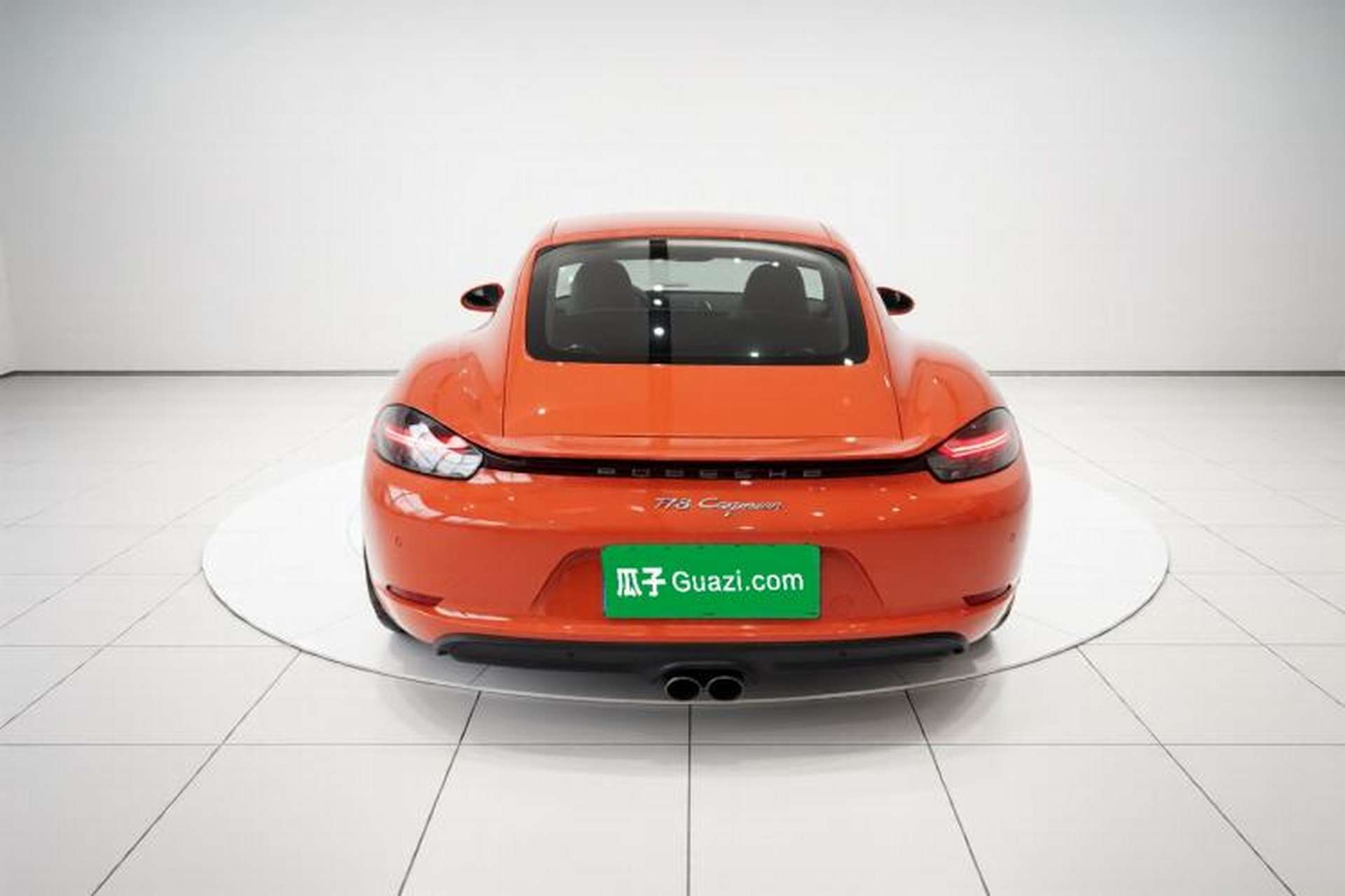 Used Porsche 718 2016 Cayman 2.0T Rear