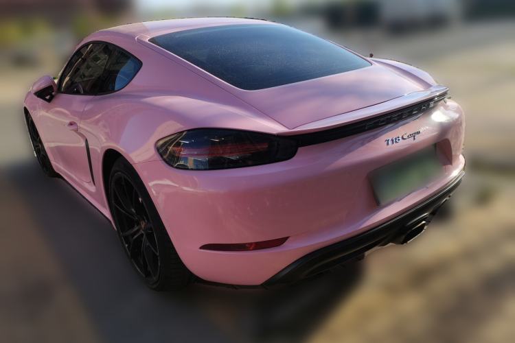 Used Porsche 718 2016 Cayman 2.0T Rear Left 45 Deg
