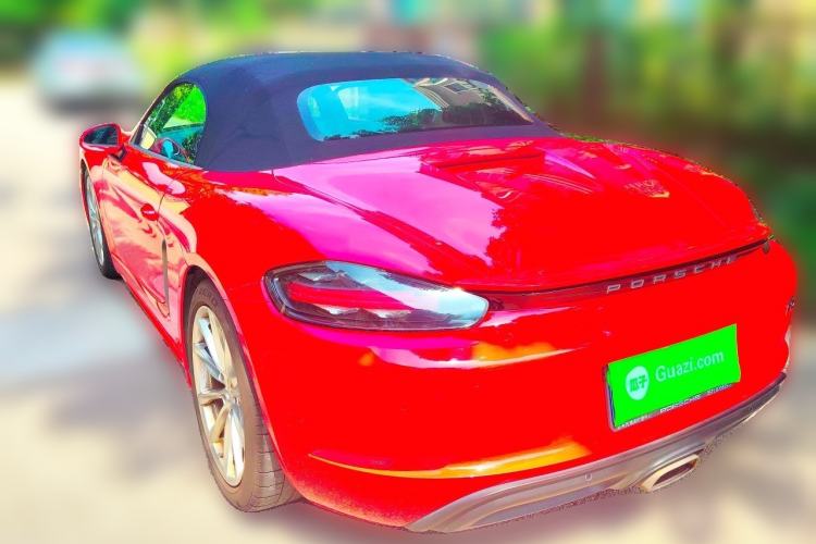 Used Porsche 718 2016 Boxster 2.0T Rear Left 45 Deg