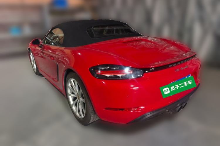 Used Porsche 718 2016 Boxster 2.0T Rear Left 45 Deg