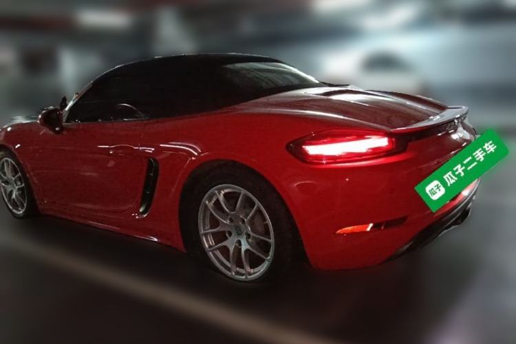 Used Porsche 718 2016 Boxster 2.0T Rear Left 45 Deg