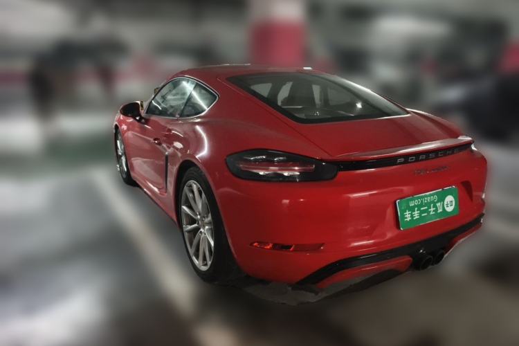 Used Porsche 718 2016 Cayman 2.0T Rear Left 45 Deg