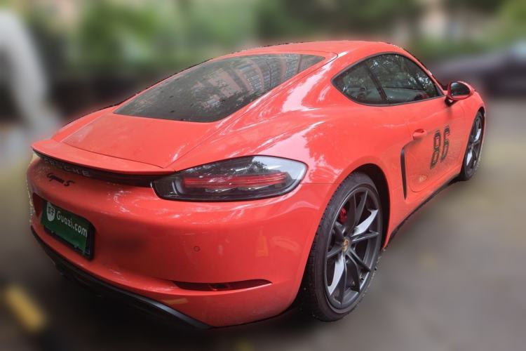 Used Porsche 718 2016 Cayman S 2.5T Rear Right 45 Deg