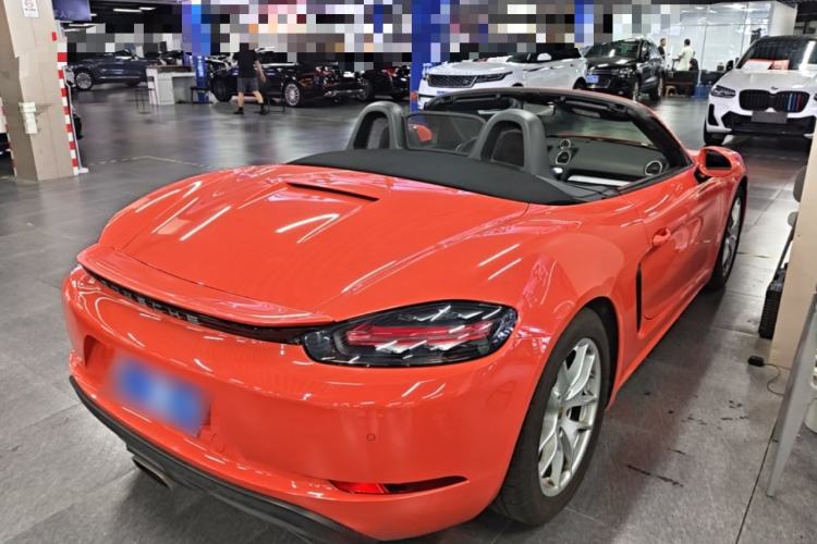 Used Porsche 718 2016 Boxster 2.0T Rear Right 45 Deg
