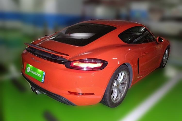 Used Porsche 718 2016 Cayman 2.0T Rear Right 45 Deg