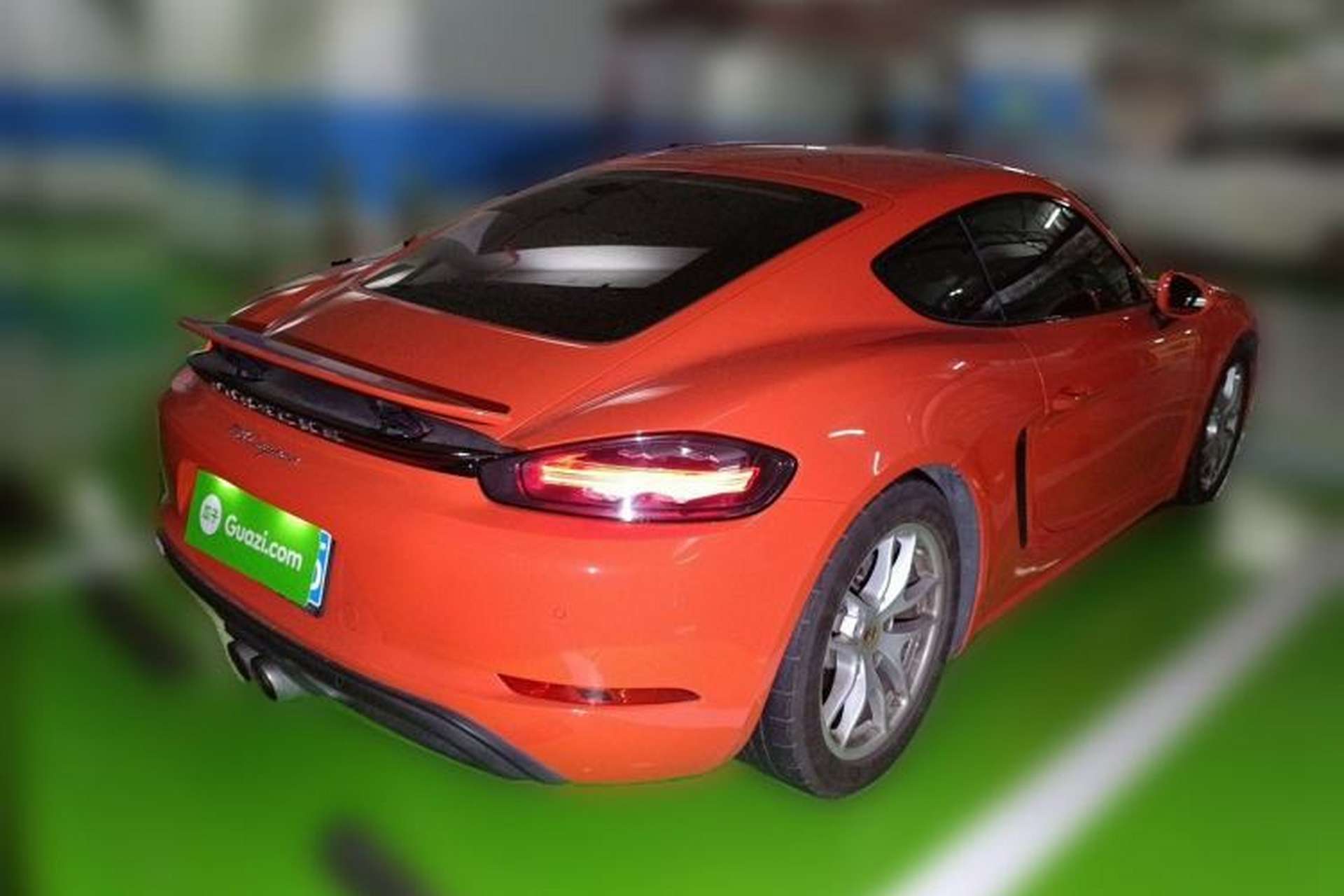 Used Porsche 718 2016 Cayman 2.0T Rear Right 45 Deg