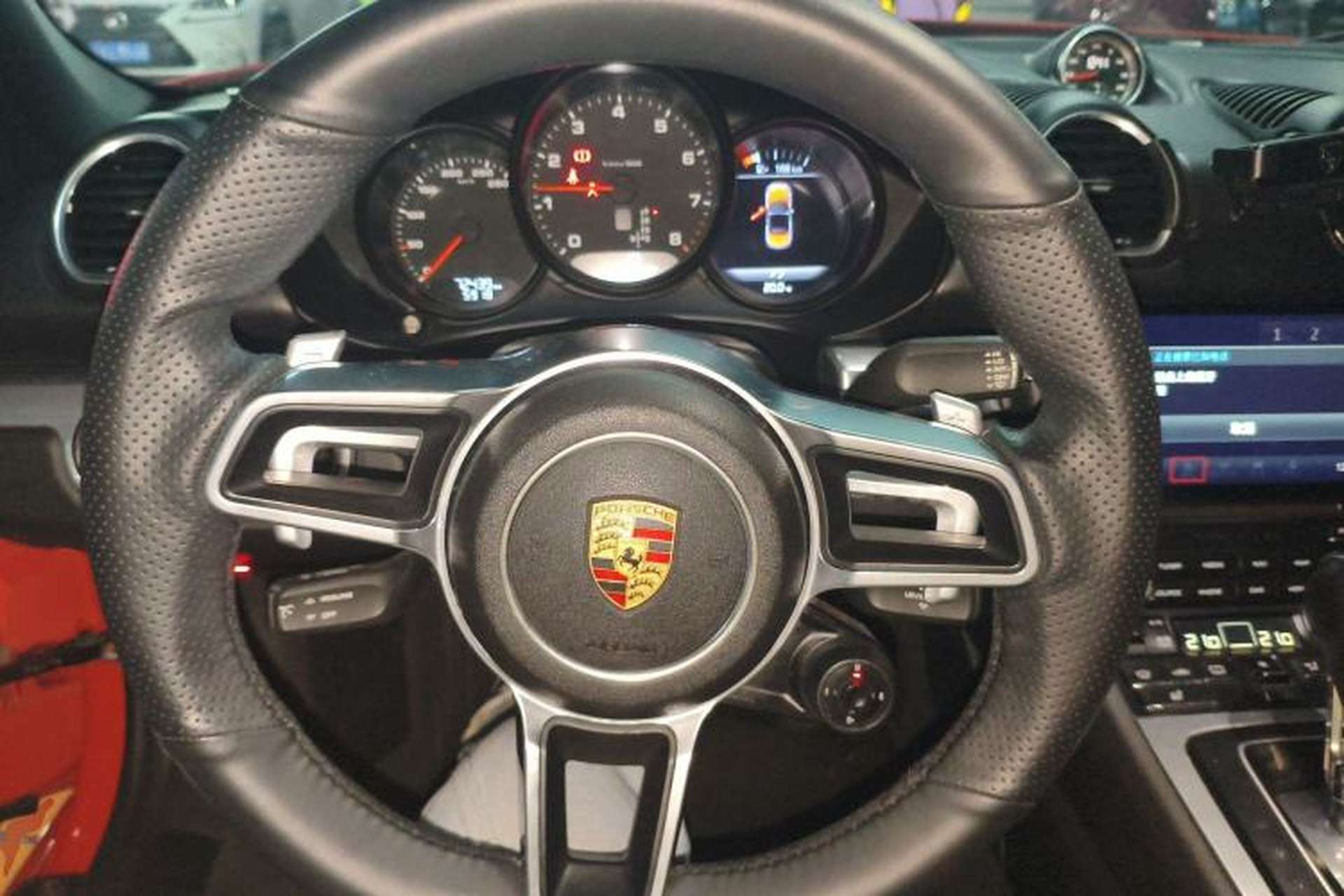 Used Porsche 718 2016 Boxster 2.0T Steering Wheel