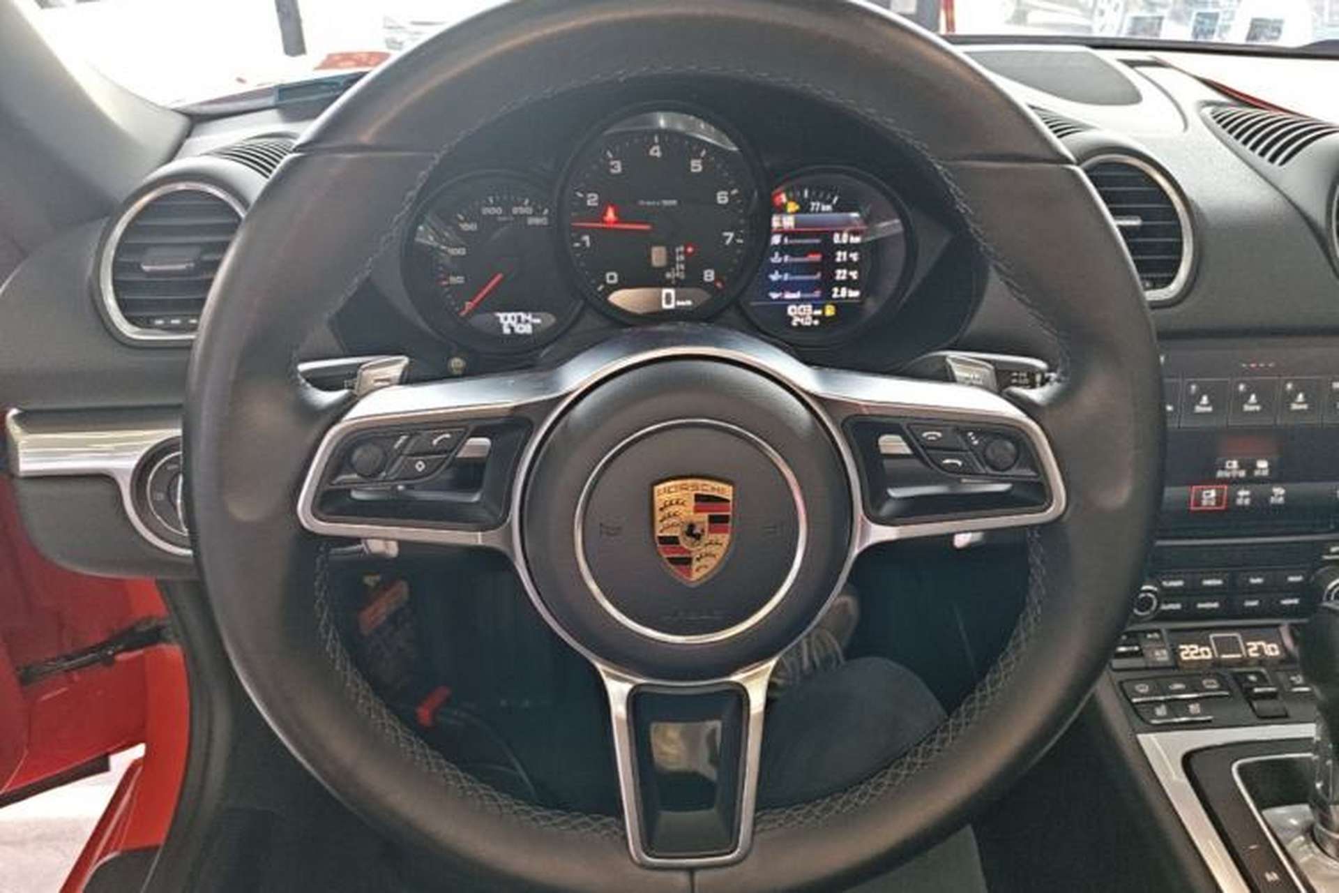 Used Porsche 718 2016 Boxster 2.0T Steering Wheel