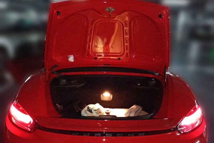 Used Porsche 718 2016 Boxster 2.0T Trunk
