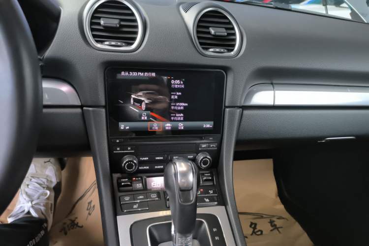 Used Porsche 718 2016 Boxster 2.0T Audio And AC Panel