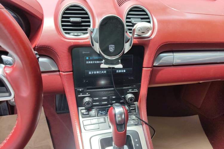 Used Porsche 718 2016 Cayman 2.0T Audio And AC Panel