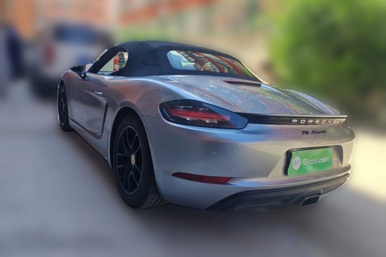 Used Porsche 718 2016 Boxster 2.0T Rear Left 45 Deg