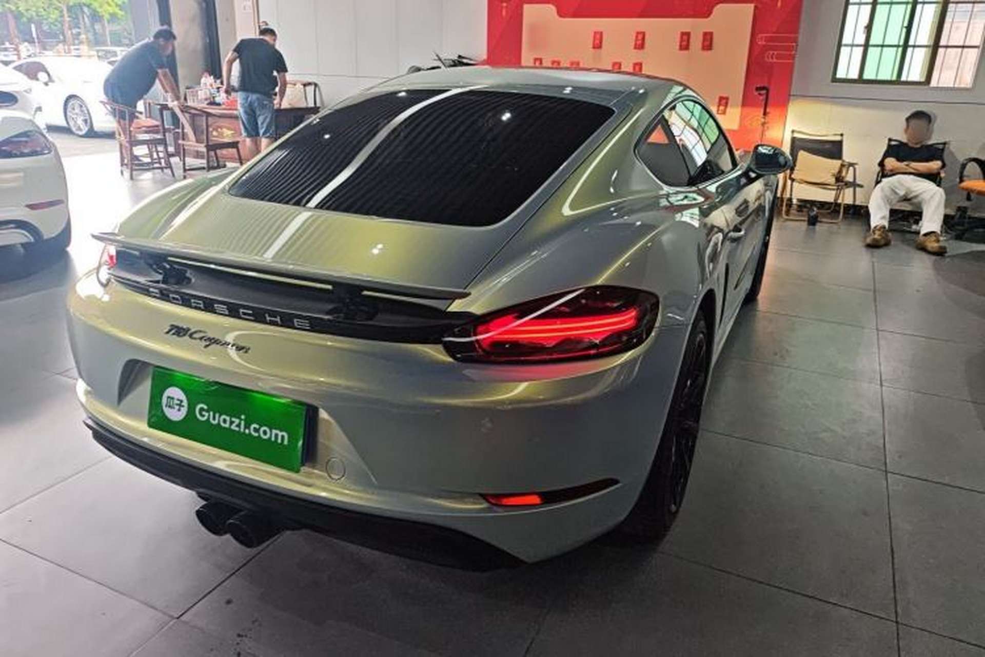 Used Porsche 718 2016 Cayman 2.0T Rear Right 45 Deg