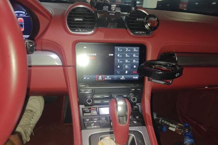 Used Porsche 718 2016 Boxster 2.0T Audio And AC Panel