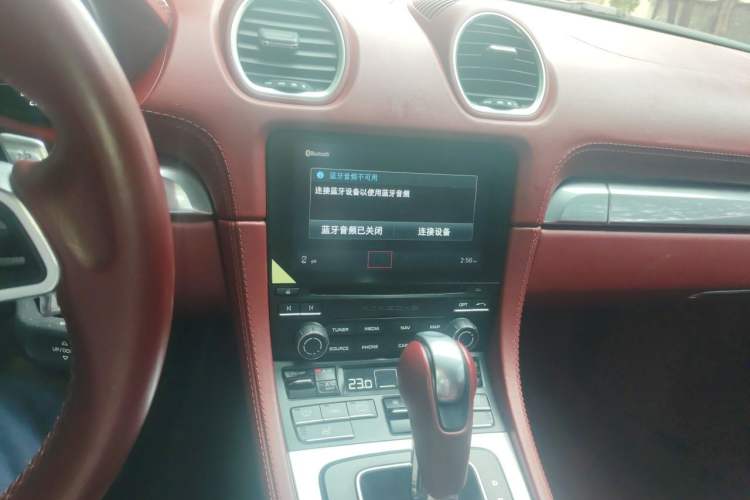 Used Porsche 718 2016 Boxster 2.0T Audio And AC Panel