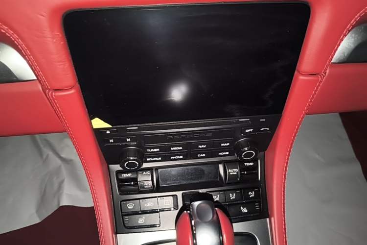 Used Porsche 718 2016 Cayman 2.0T Audio And AC Panel