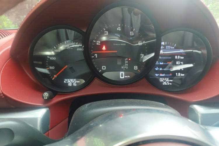 Used Porsche 718 2016 Boxster 2.0T Instrument Cluster