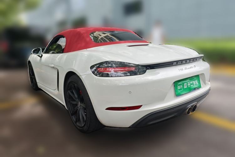 Used Porsche 718 2016 Boxster S 2.5T Rear Left 45 Deg