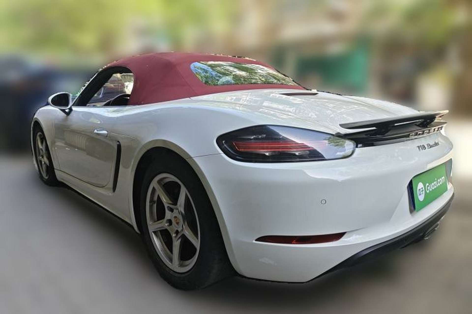 Used Porsche 718 2016 Boxster 2.0T Rear Left 45 Deg