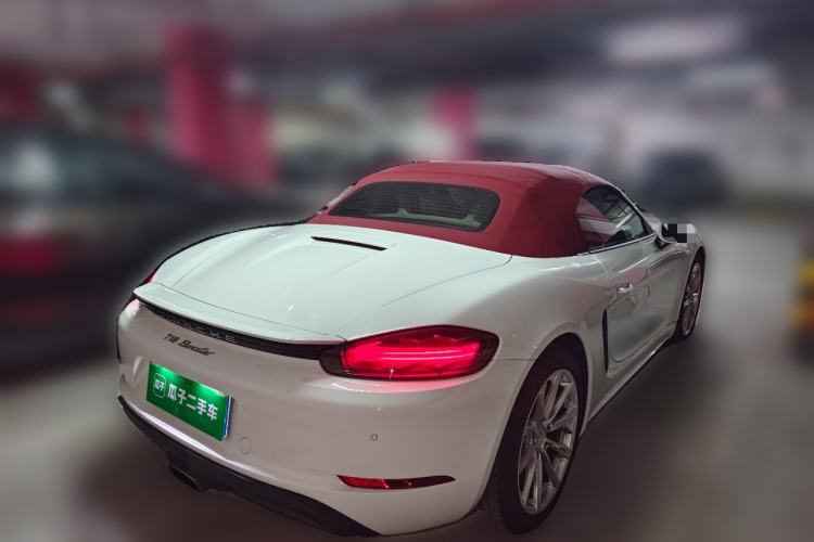 Used Porsche 718 2016 Boxster 2.0T Rear Right 45 Deg