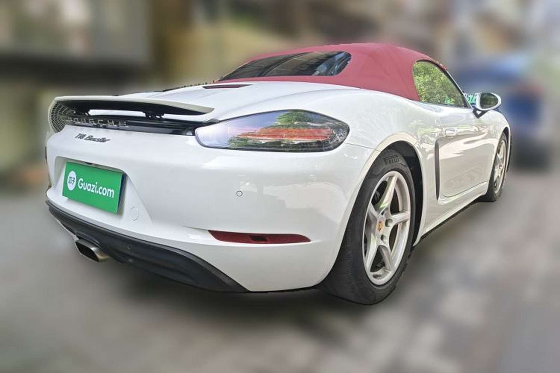 Used Porsche 718 2016 Boxster 2.0T Rear Right 45 Deg