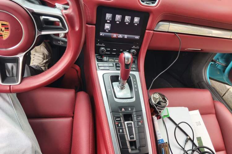 Used Porsche 718 2016 Boxster 2.0T Audio And AC Panel