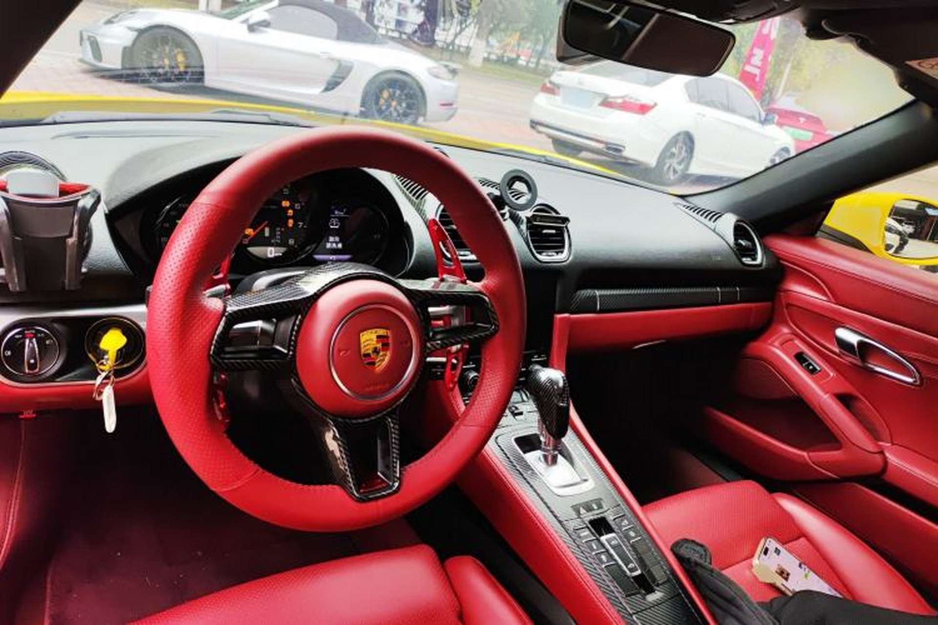 Used Porsche 718 2016 Boxster 2.0T Center Console