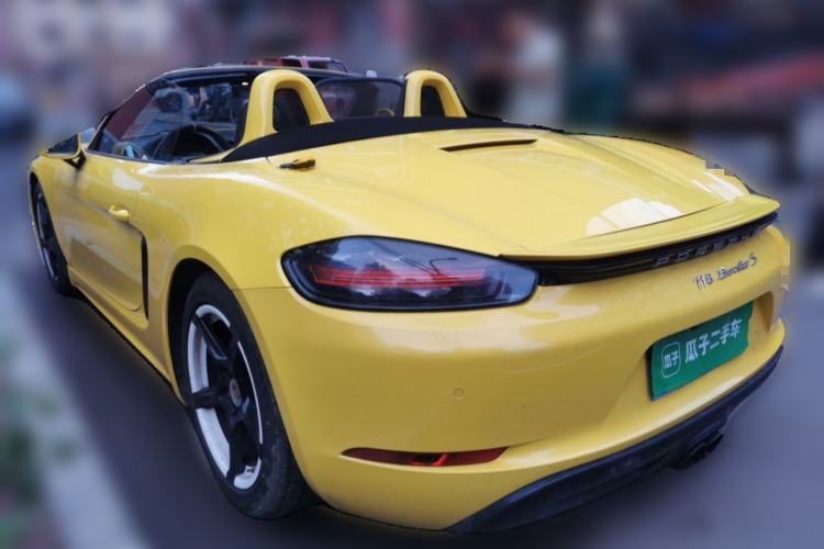 Used Porsche 718 2016 Boxster 2.0T Rear Left 45 Deg